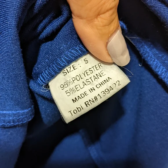 Royal blue mini dress - Picture 4 of 5